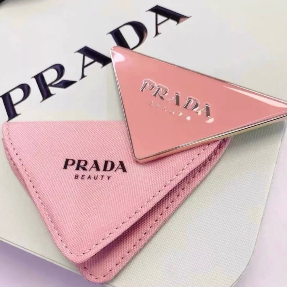 NEW PRADA Pink Beauty Mirror